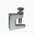 Steel ferrule heavy duty tiger mouth clamp